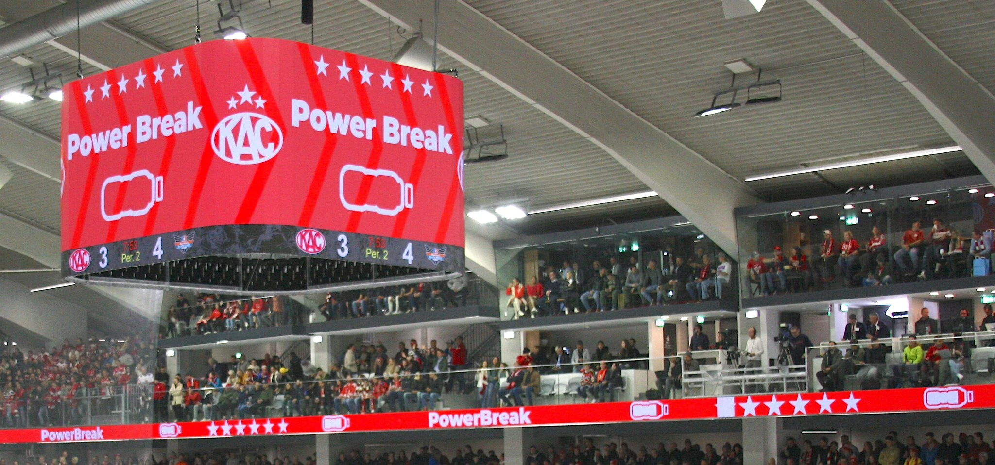 Die neuen Skyboxen in der Heidi Horten Arena