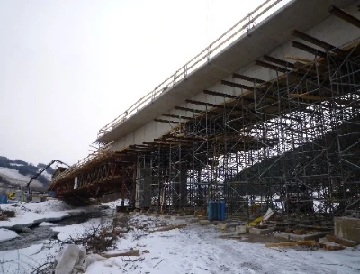 Lavantbrücke 5 im Bau